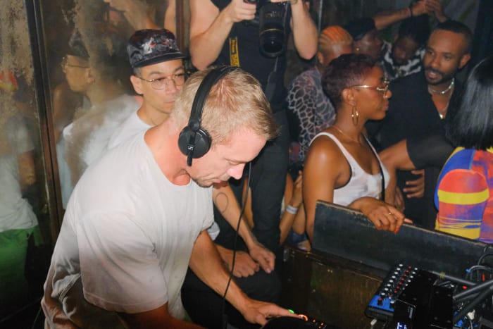 Diplo at the Laquan Smith Spring/Summer 2023 afterparty.